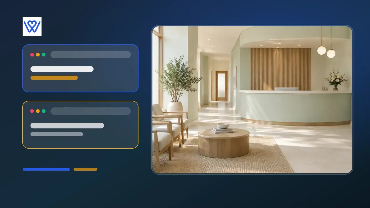 Mobile website layout showing optimal placement of opening hours, location badge, and structured LocalBusiness schema